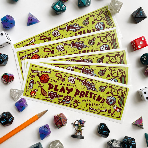 Play Pretend RPG Sticker