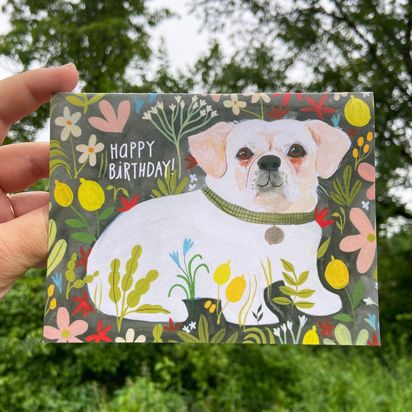 Happy Birthday Puppy Card