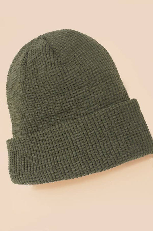 Soft Rib Knit Beanie