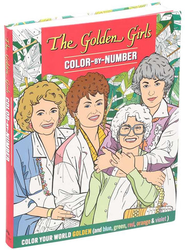 Golden Girls Color-by-Number Book - 0