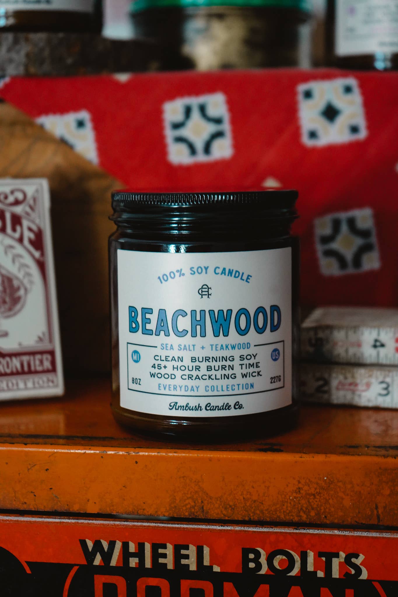 Beachwood | Sea Salt + Teakwood Candle