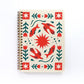 Folk Flower Coil Notebook