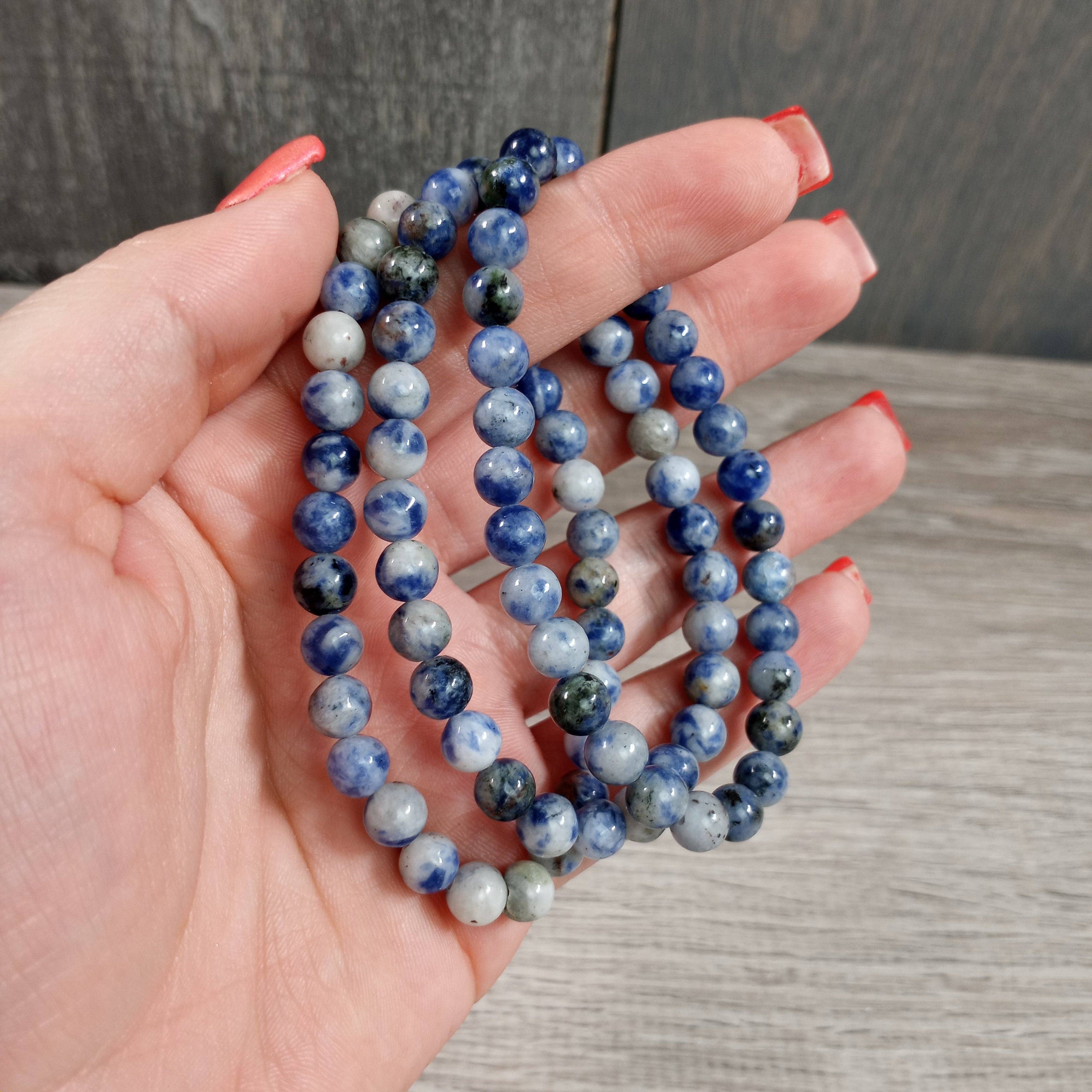 Gemstone Round Bead Bracelets