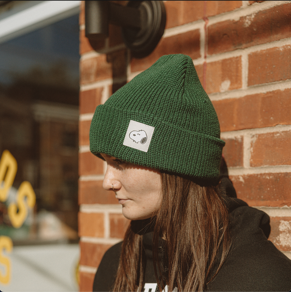 3P4 x Peanuts Snoopy Beanie (Forest)