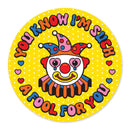 You Know I'm Such A Fool For You Clown Sticker-1