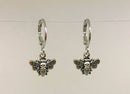 Dainty Tiny Bee Earrings-1