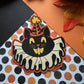 Vintage Halloween Cat Sticker