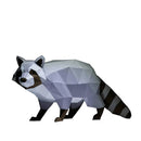 Raccoon 3D PaperCraft Art Kit-9