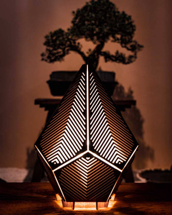 SINAR Linez 3D Papercraft Table Lamp