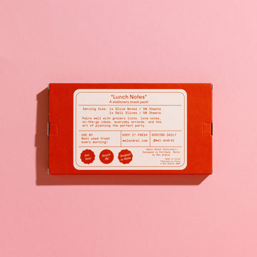 Deli + Olive Sticky Note 2-Pack - 0