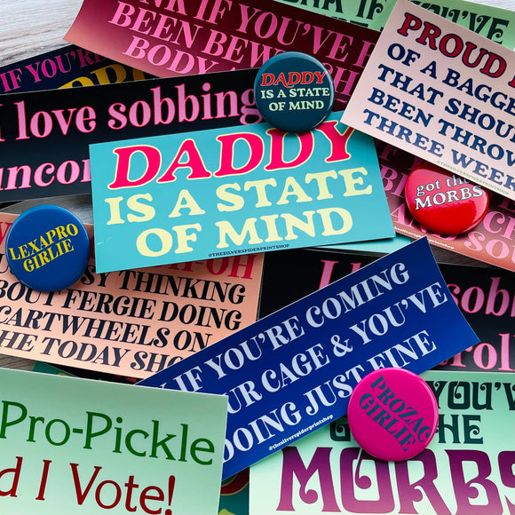 Proud Parent of a Bagged Salad Bumper Sticker
