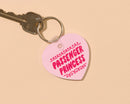 Passenger Princess Heart PVC Keychain-2