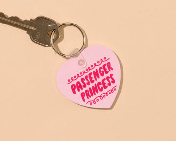 Passenger Princess Heart PVC Keychain - 0