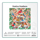 Festive Feathers 500 Piece Foil Puzzle-6