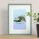 Slowly But Surely Turtle Print-4