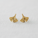Gingko Leaf Earrings-1