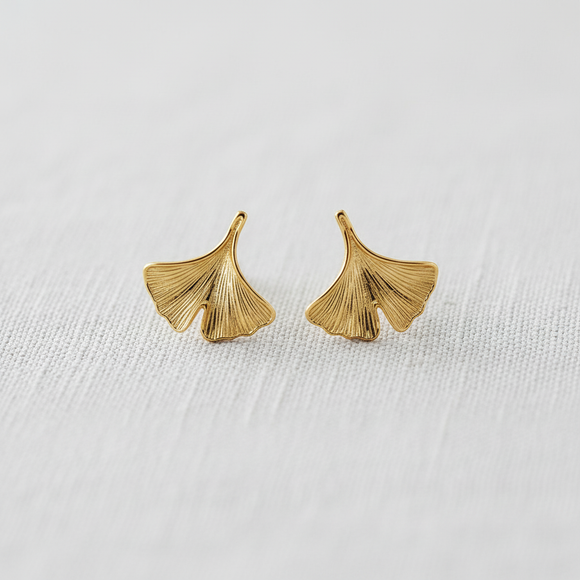 Gingko Leaf Earrings