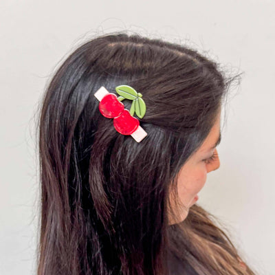 Cherries Alligator Hair Clip Set - 0