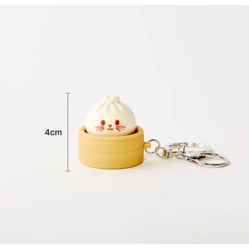 Dumpling Friends Clicker Keychain