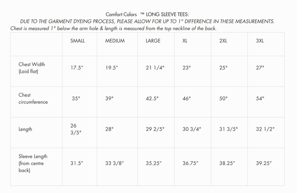 Poppy Pattern Long Sleeve Tee