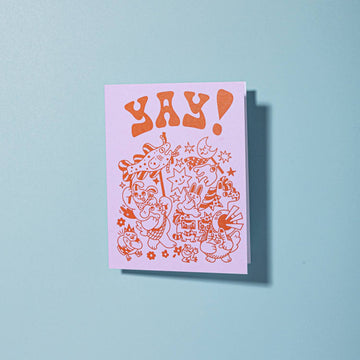 Yay! Animal Parade Card