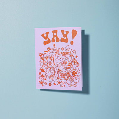 Yay! Animal Parade Card