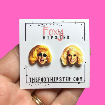 Trixie and Katya Stud Earrings