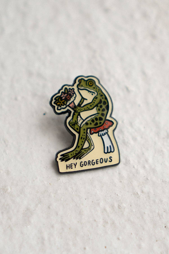 Hey Gorgeous Pin Enamel Pin