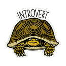 Introvert Turtle Sticker-1
