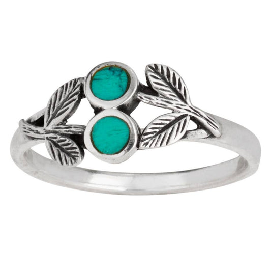 Ivy Turquoise Sterling Silver Ring