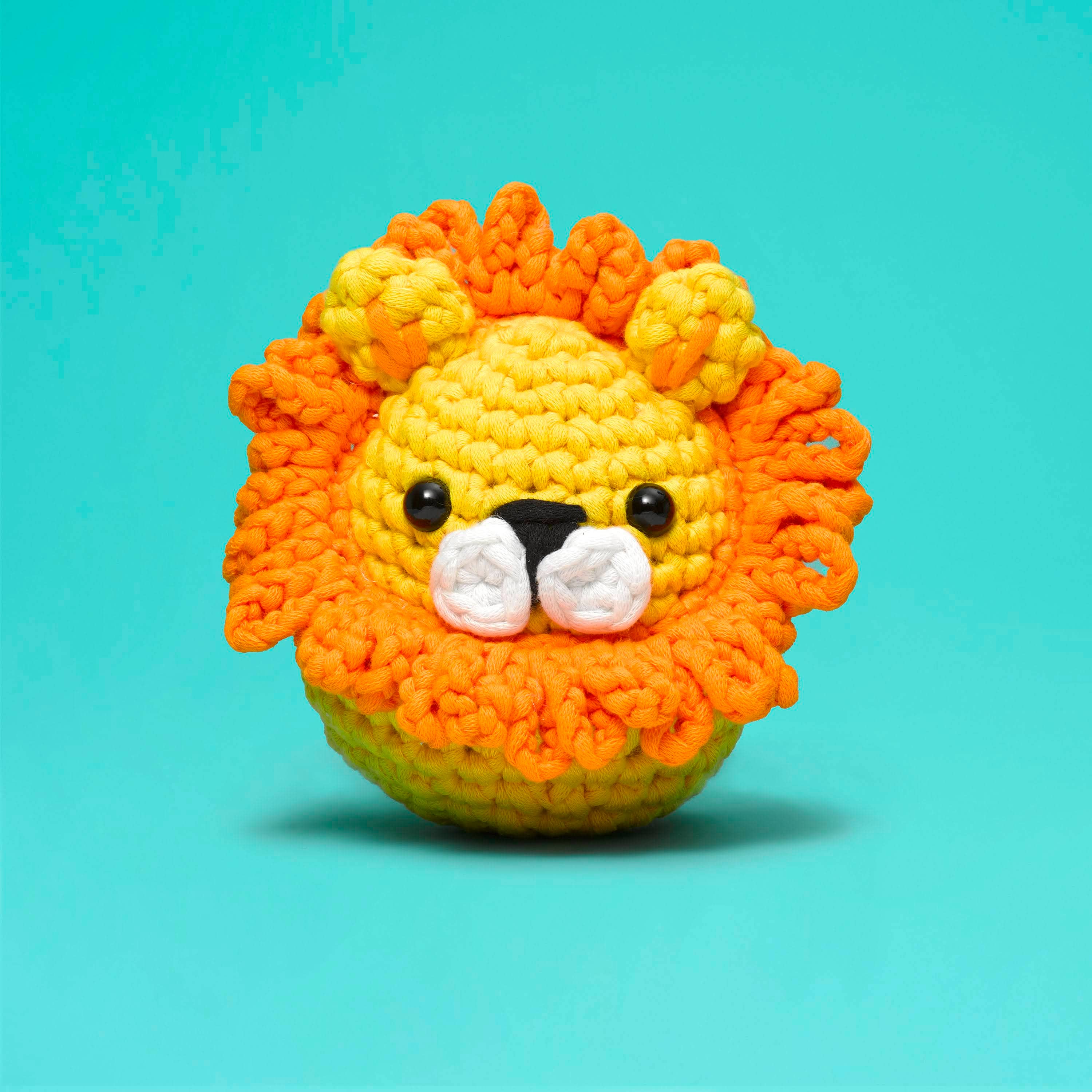 Sebastian the Lion Beginner Crochet Kit - 0