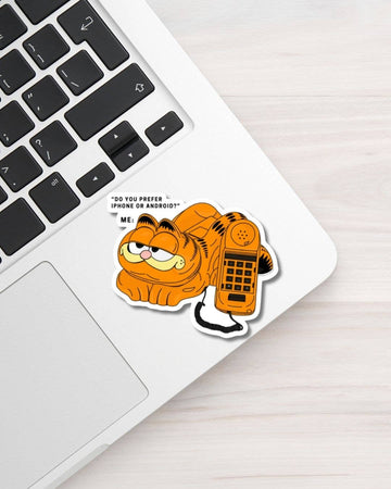 Garfield Phone Sticker - 0