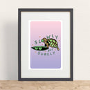 Slowly But Surely Turtle Print-5