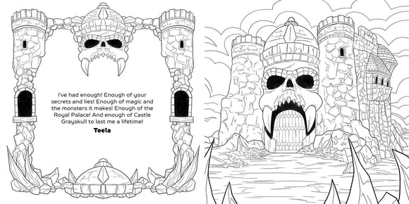 Masters of the Universe: Revelation Official Coloring Book