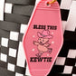 Cowpoke Kewtie Motel Keychain