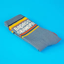 Badass Grandpa Gym Crew Socks-6