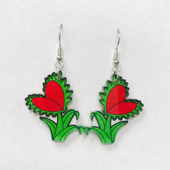 Venus Fly Trap Earrings