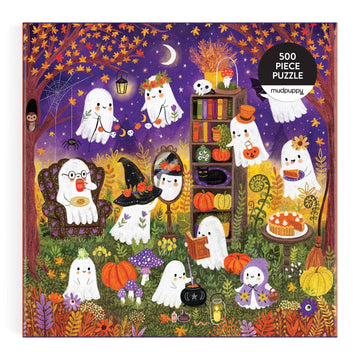 Ghostly Gathering 500 Piece Family Puzzle - 0