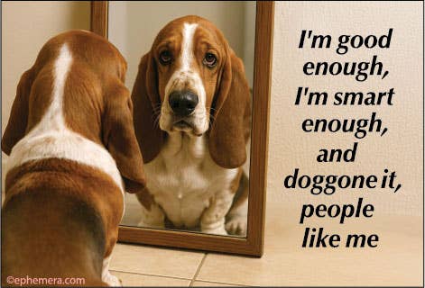 I'm Good Enough, I'm Smart Enough Magnet