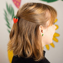 Mini Red Strawberry Hair Claw Clip-7