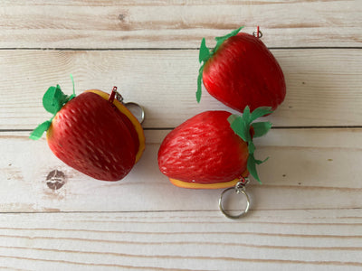 Strawberry Coin Purse - 0