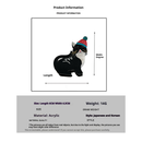 Christmas Cat Hair Claw-4