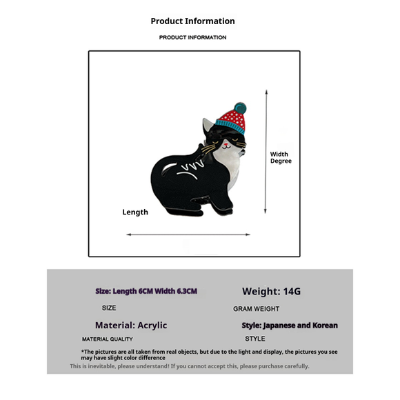 Christmas Cat Hair Claw