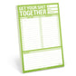 Get Your Shit Together Pad (Green)