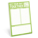 Get Your Shit Together Pad (Green)-1