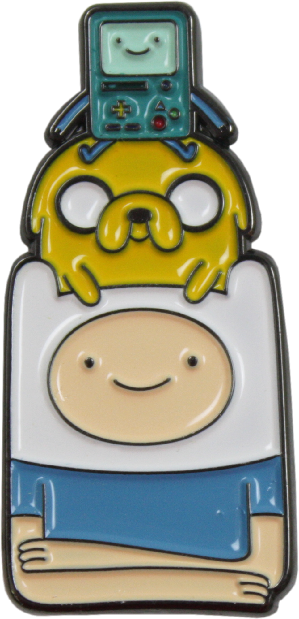 Jake, Finn And BMO Adventure Time Pin