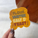 Flour Water Salt & Yeast Sticker-1