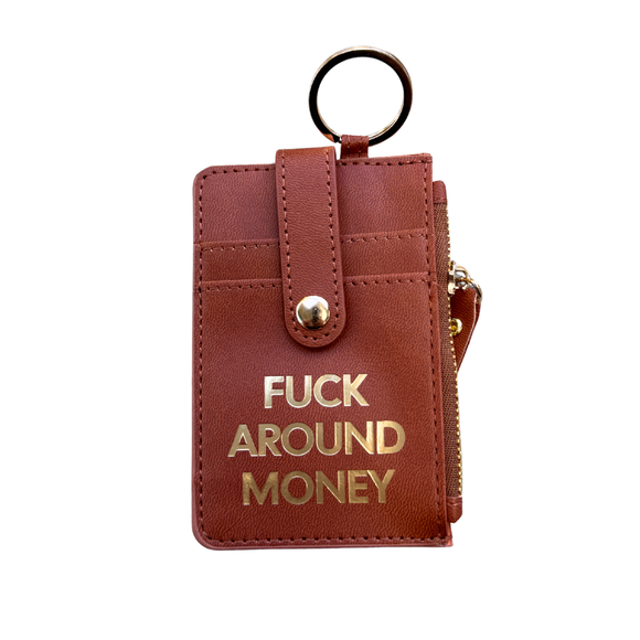 F Around Money Coin Purse