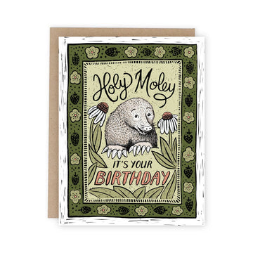 Holy Moley Birthday Card