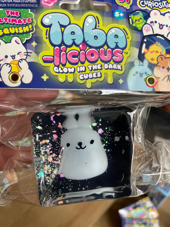 Taba-licious Glow in the Dark Cubes Squishies